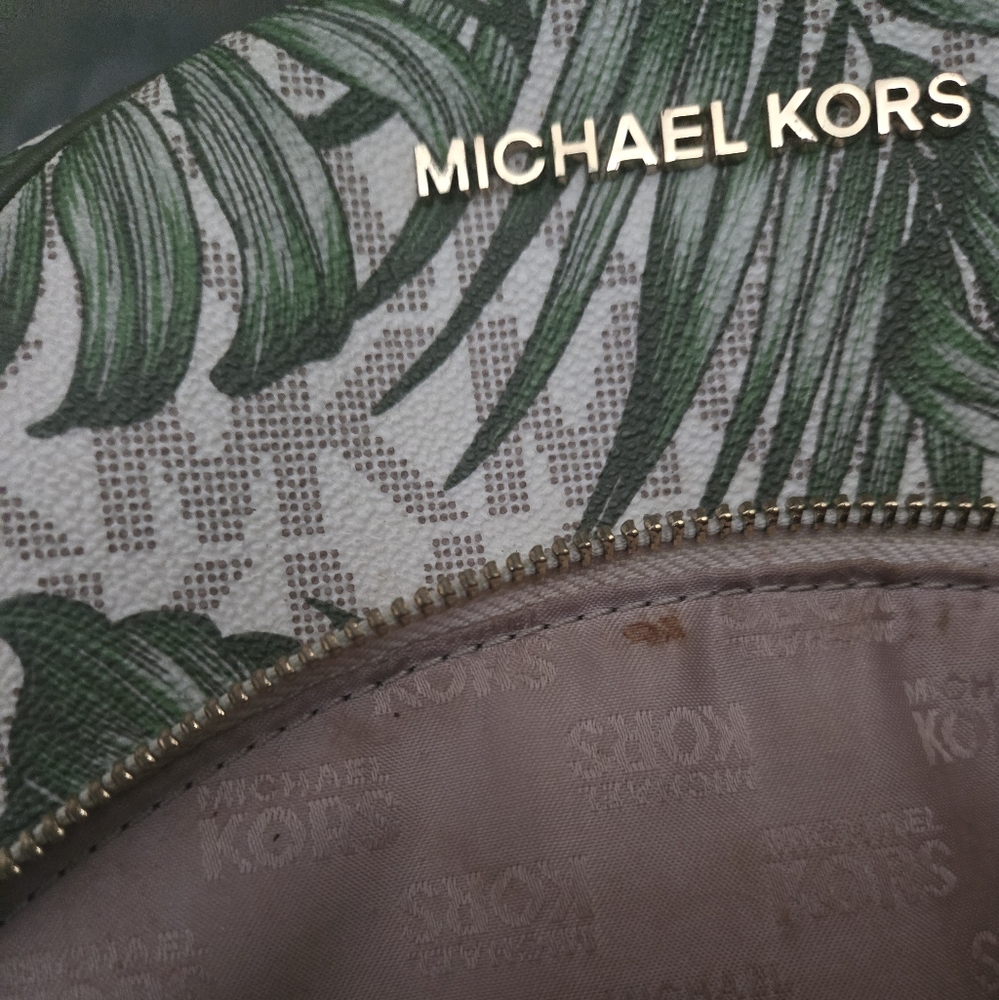 Michael Kors Tropical Patterned Backpack - image 6